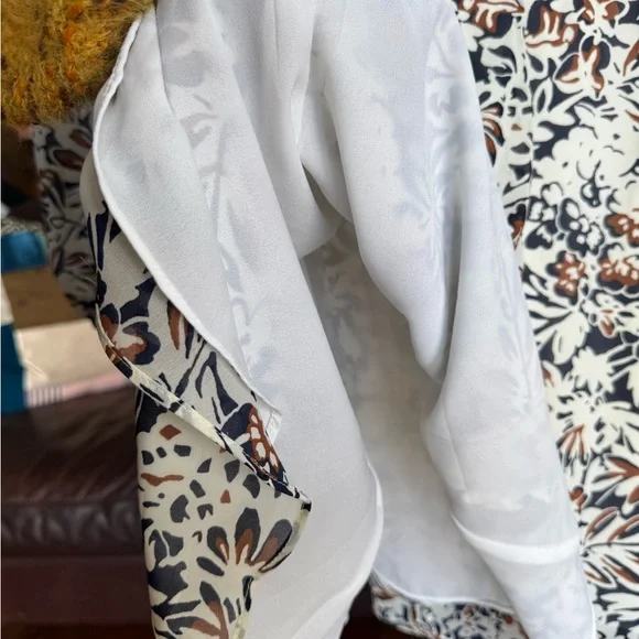 Floral Print Dress with Long Sleeves - Picture 11 of 13